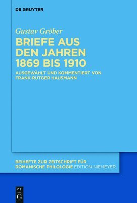 bokomslag Briefe aus den Jahren 1869 bis 1910