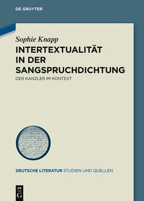 Intertextualitt in der Sangspruchdichtung 1