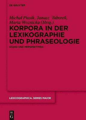 bokomslag Korpora in der Lexikographie und Phraseologie