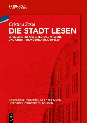 Cristina Sasse - Die Stadt Lesen, Inbunden