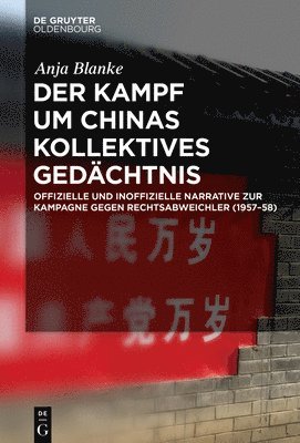 bokomslag Der Kampf Um Chinas Kollektives Gedächtnis
