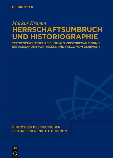 bokomslag Herrschaftsumbruch und Historiographie