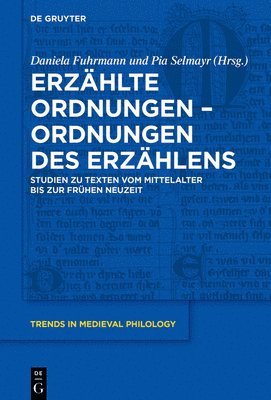 bokomslag Erzhlte Ordnungen  Ordnungen des Erzhlens