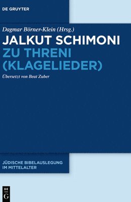 Jalkut Schimoni zu Threni (Klagelieder) 1