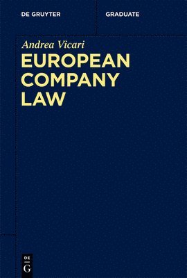 bokomslag European Company Law
