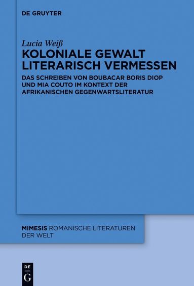 bokomslag Koloniale Gewalt literarisch vermessen