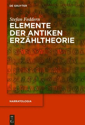 bokomslag Elemente der antiken Erzhltheorie