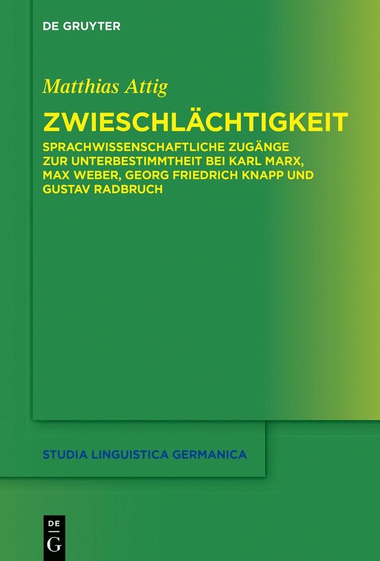 Matthias Attig - Zwieschlächtigkeit, Inbunden