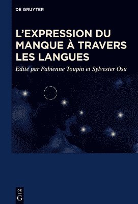 bokomslag Lexpression du manque  travers les langues