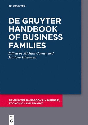 bokomslag De Gruyter Handbook of Business Families