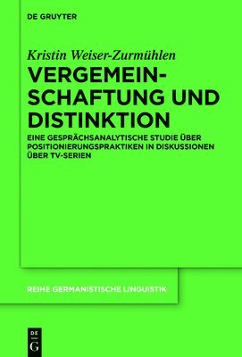 Vergemeinschaftung und Distinktion 1