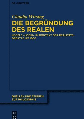 bokomslag Die Begrndung des Realen