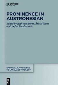 bokomslag Prominence in Austronesian