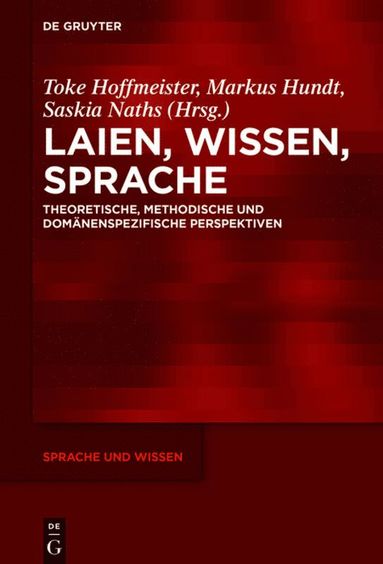 bokomslag Laien, Wissen, Sprache