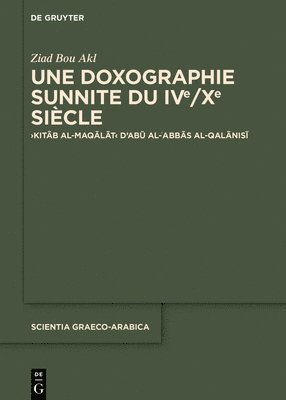 Une doxographie sunnite du IVe/Xe sicle 1