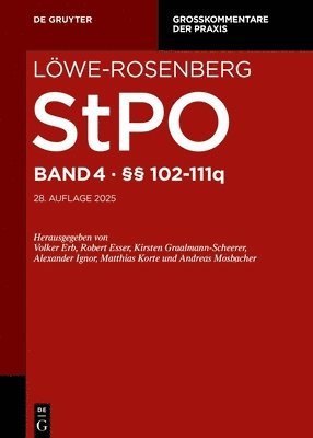 Pierre Hauck, Pascal Johann, Michael Tsambikakis - §§ 102-111q, Inbunden
