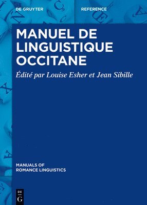 Louise Esher, Jean Sibille - Manuel de Linguistique Occitane, Inbunden