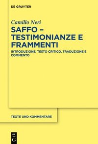 bokomslag Saffo - testimonianze e frammenti