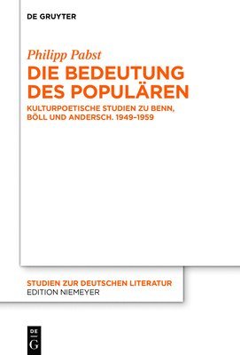 bokomslag Die Bedeutung des Populren