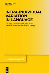 bokomslag Intra-individual Variation in Language