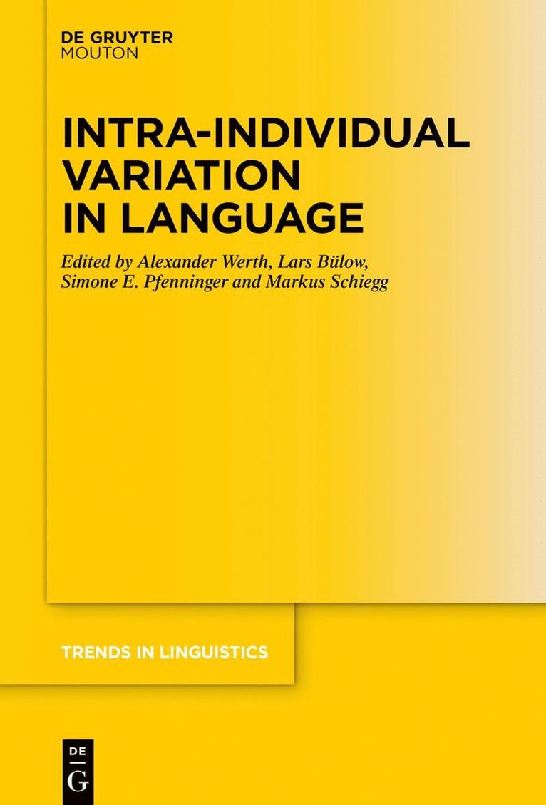 Intra-individual Variation in Language
