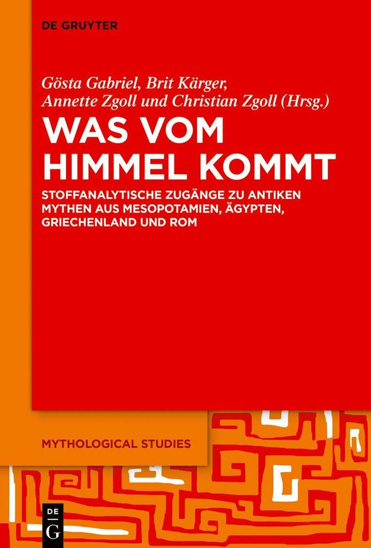 Gösta Ingvar Gabriel, Brit Kärger, Annette Zgoll, Christian Zgoll - Was vom Himmel kommt, Inbunden
