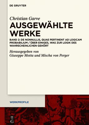 Giuseppe Motta, Mischa von Perger, Mischa Von Perger - De nonnullis, quae pertinent ad Logicam probabilium / Über einiges, was zur Logik des Wahrscheinlichen gehört, Inbunden