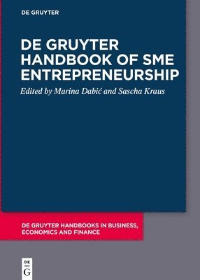 Marina Dabic, Sascha Kraus - De Gruyter Handbook of SME Entrepreneurship, Inbunden