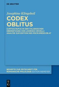 bokomslag Codex oblitus