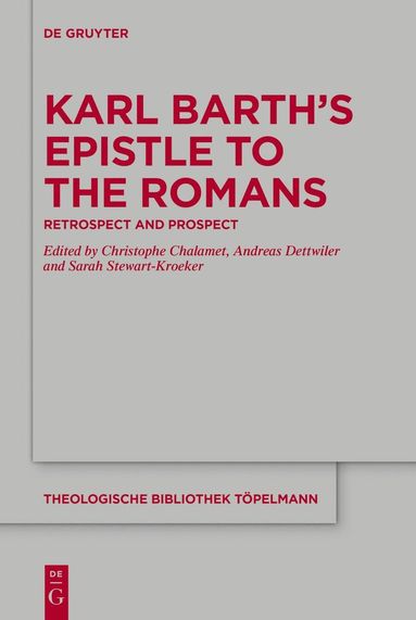 bokomslag Karl Barths Epistle to the Romans