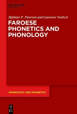 bokomslag Faroese Phonetics and Phonology