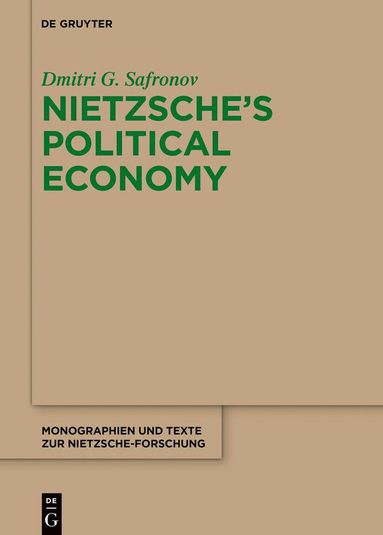 bokomslag Nietzsche's Political Economy