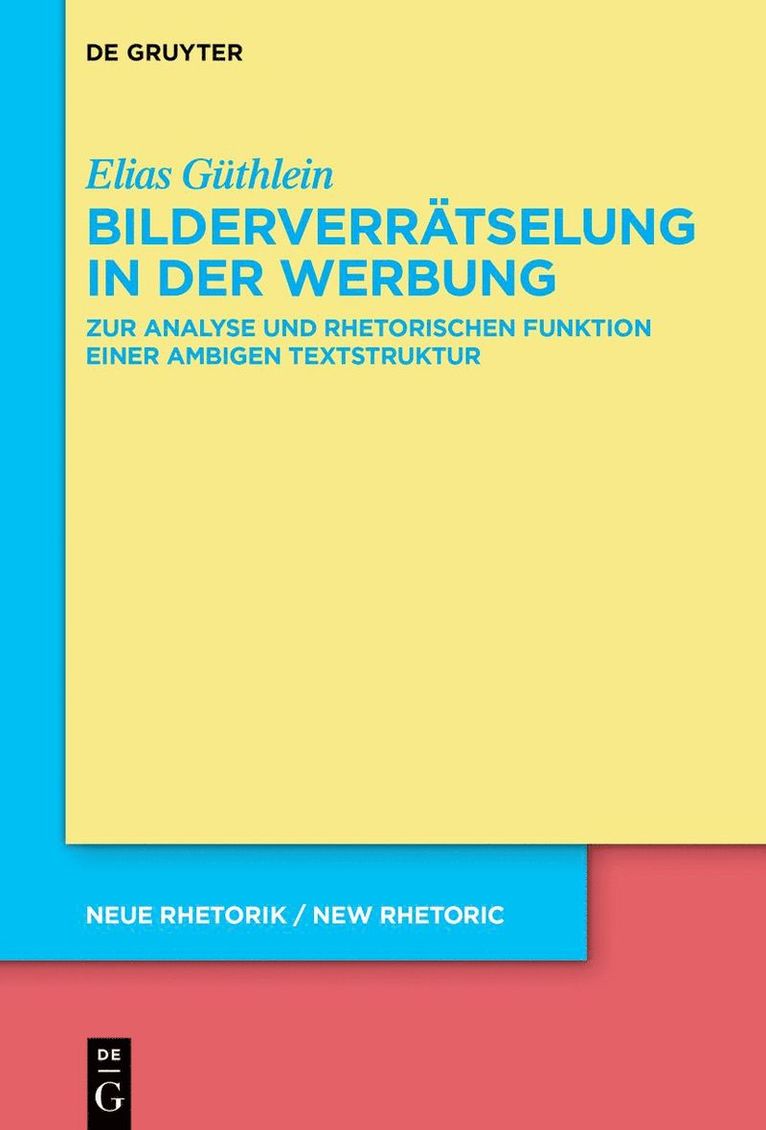 Elias Güthlein - Bilderverrätselung in der Werbung, Inbunden
