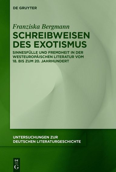 bokomslag Schreibweisen des Exotismus