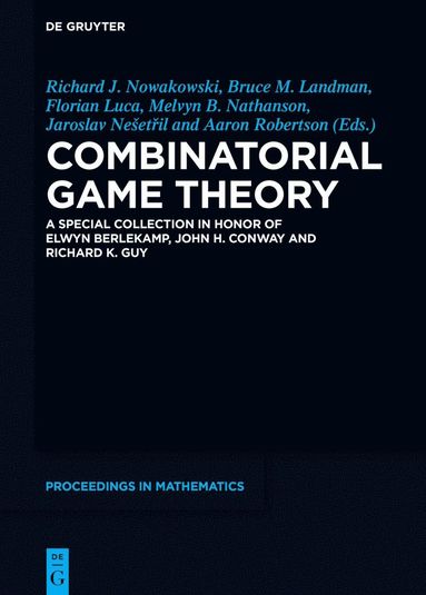 bokomslag Combinatorial Game Theory