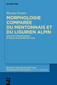 bokomslag Morphologie compare du mentonnais et du ligurien alpin