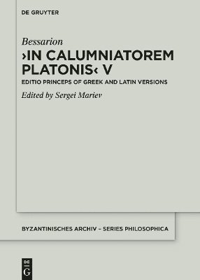 In Calumniatorem Platonis V 1