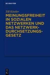 bokomslag Meinungsfreiheit in sozialen Netzwerken und das Netzwerkdurchsetzungsgesetz