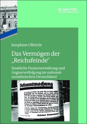 bokomslag Das Vermgen der &quot;Reichsfeinde&quot;