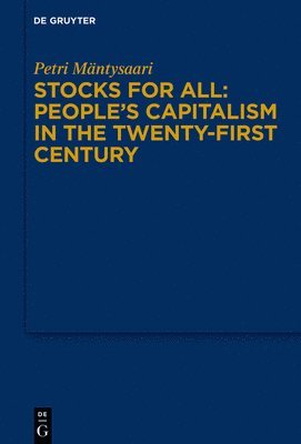 Stocks for All: Peoples Capitalism in the Twenty-First Century 1