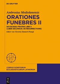 bokomslag Orationes funebres II