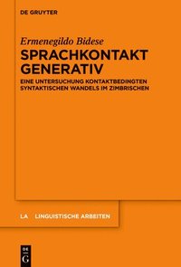 bokomslag Sprachkontakt generativ