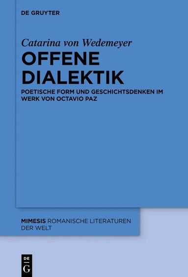Catarina von Wedemeyer - Offene Dialektik, Häftad