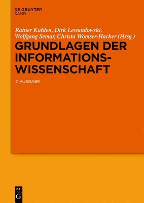 bokomslag Grundlagen der Informationswissenschaft