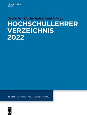 Deutscher Hochschulverband - Universitäten Deutschland, Inbunden