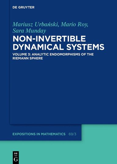 Mariusz Urbański, Mario Roy, Sara Munday - Analytic Endomorphisms of the Riemann Sphere, Inbunden