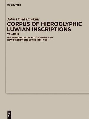 bokomslag Corpus of Hieroglyphic Luwian Inscriptions