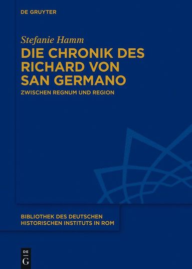 bokomslag Die Chronik des Richard von San Germano