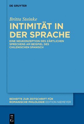 bokomslag Intimitt in der Sprache