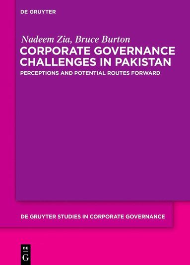 bokomslag Corporate Governance Challenges in Pakistan